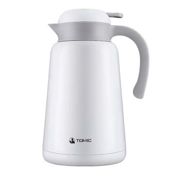 特美刻 双层不锈钢保温壶，TJ7000901 白色1.9L 售卖规格：1个