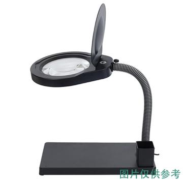 INVOUS 台式带灯放大镜8X，IS750-82416IS750-82416 售卖规格：1台