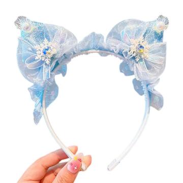 功成狮 卡通头，GUFD1053 冰雪仙耳 儿童发箍 售卖规格：1个