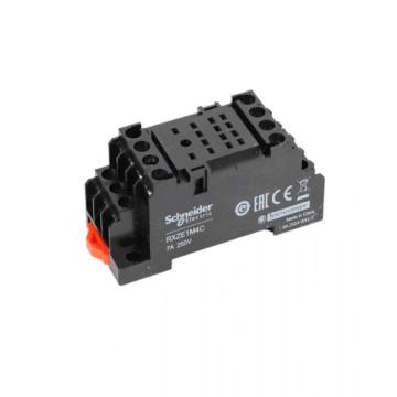 施耐德 中间继电器2触点底座，RXZE1M2C，8脚，250V 电流：7A 售卖规格：1个