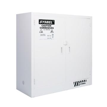 西斯贝尔/SYSBEL 强腐蚀性化学品安全柜，ACP810030 CE认证 30加仑/114升 白色/手动 售卖规格：1台