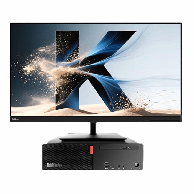 联想/Lenovo 台式机电脑，ThinkCentre K70 | i5-14400/16GB/512GB固态+2T机械/集成显卡/Wifi/Win11/主机+27英寸显示器 售卖规格：1套
