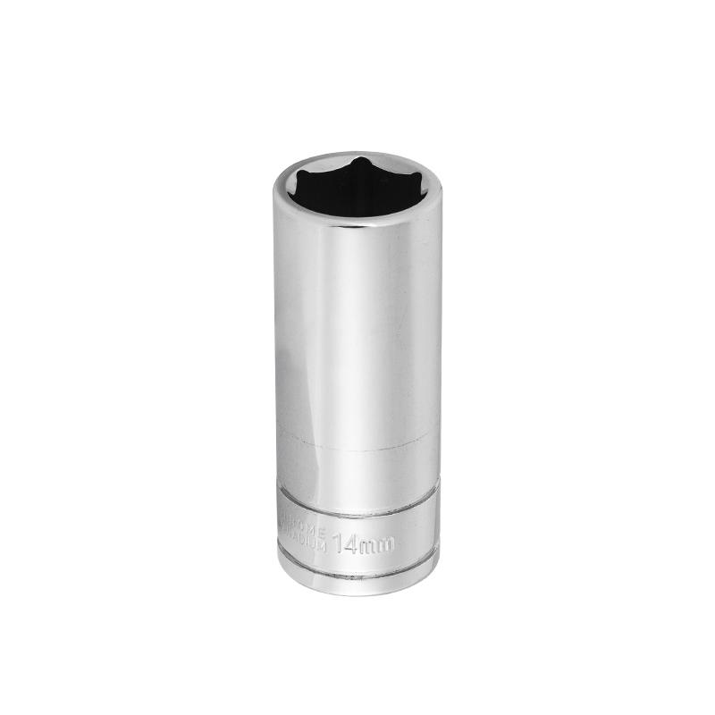 罗宾汉/RUBICON (1/4"Dr)六角加长套筒14mm，RHS-114L. 售卖规格：1个