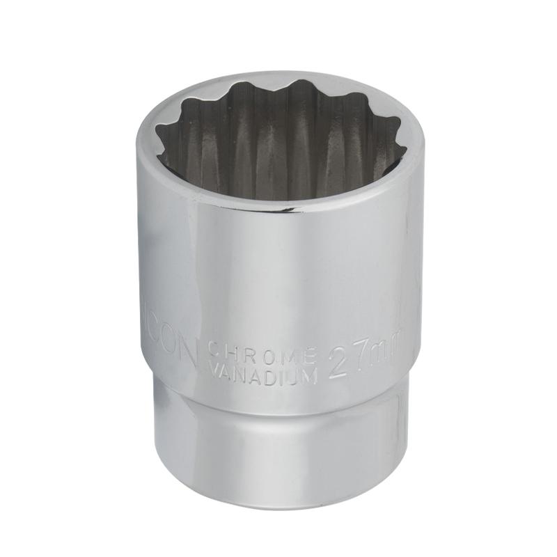 罗宾汉/RUBICON (1/2"Dr)12角套筒27mm，RHS-427. 售卖规格：1个