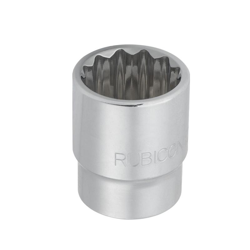 罗宾汉/RUBICON (1/2"Dr)12角套筒24mm，RHS-424. 售卖规格：1个