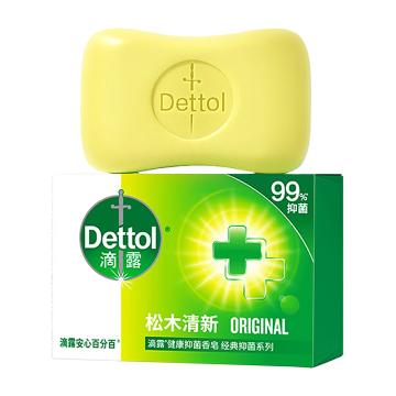 滴露/Dettol 健康抑菌香皂，松木清香105g 售卖规格：1块