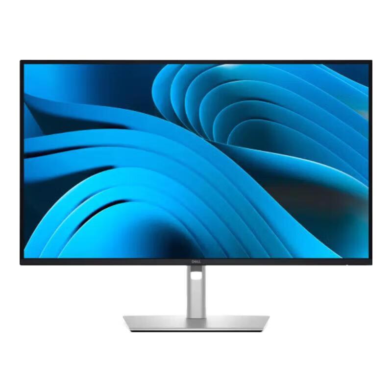 戴尔/DELL 电脑显示器，P2725QE /直面屏/27英寸/4K屏/DP+HDMI接口/旋转升降支架底座/支持壁挂 售卖规格：1台