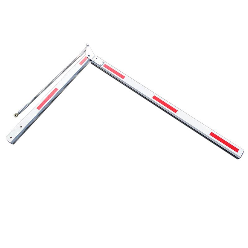 锦安行 八角曲臂杆，JCH-QBG-KT1 红白色 100x45mm 长5000mm 铝合金材质 售卖规格：1根