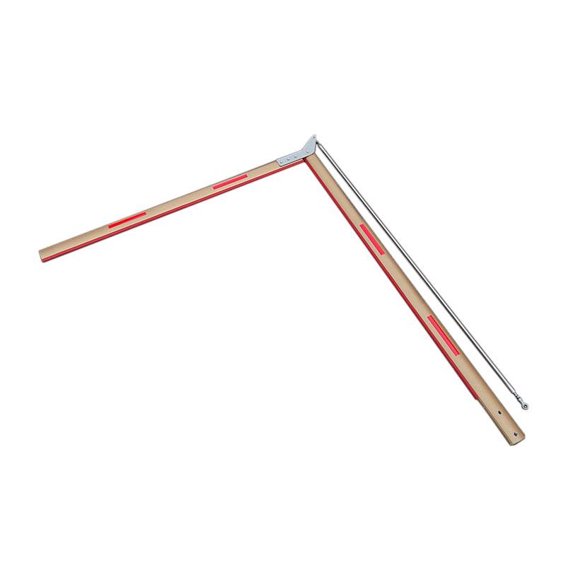 锦安行 椭圆曲杆，JCH-QG-LK2 金红色 75x38mm 长5000mm 厚度1.0mm 铝合金材质 售卖规格：1根