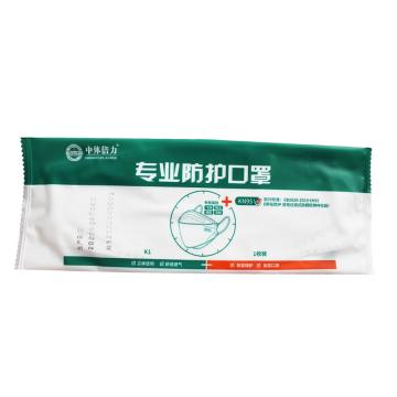 中体倍力 防颗粒物口罩KN95，K1 售卖规格：25个/盒