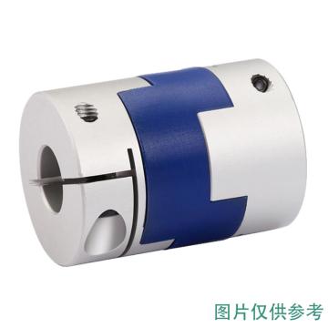 卡威/CareWel 铝合金夹紧式十字滑块弹性联轴器，ZTHK-J外径70mm总长77mm内孔定制范围16至38mm，KMCO0010 售卖规格：1个
