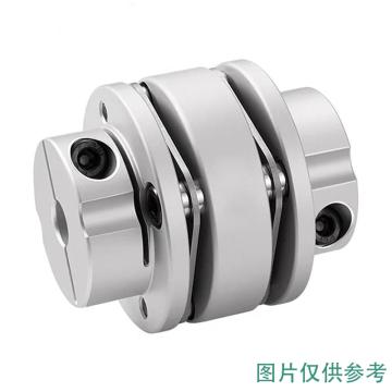 卡威/CareWel 铝合金夹紧式双膜片联轴器，ZTJM-SII外径68mm总长68mm内孔定制范围12至30mm，KMCD0049 售卖规格：1个