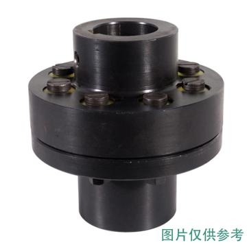 卡威/CareWel 弹性套柱销联轴器，LT6外径229mm总长105mm内孔定制范围32至42mm，KMCE0010 售卖规格：1个