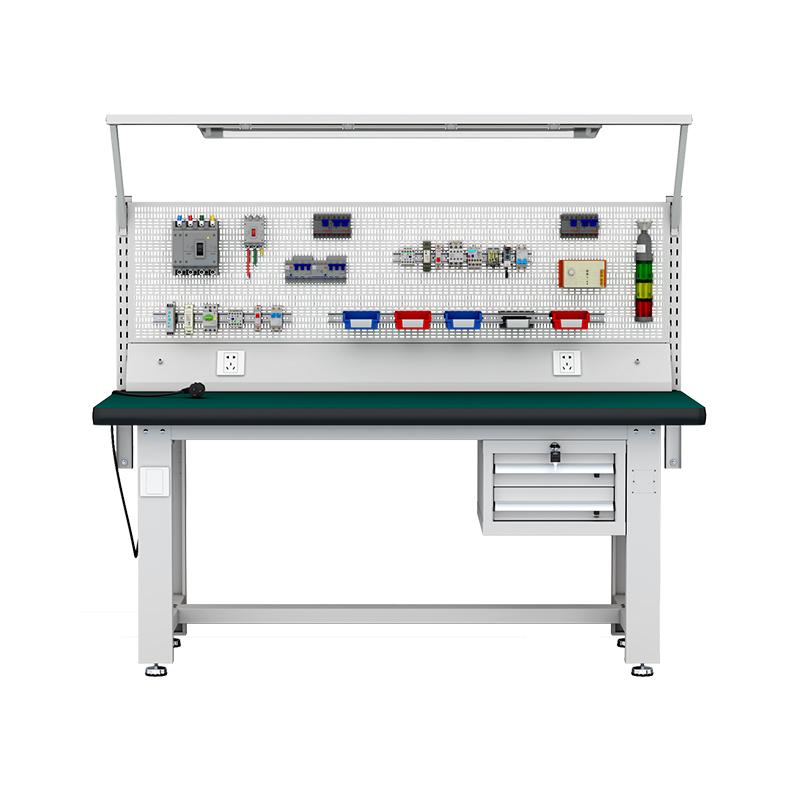 尔迈 电工实训台重型防静电工作台灰白1800×750×1420mm，EM-DGSXT-06 含安装 售卖规格：1台