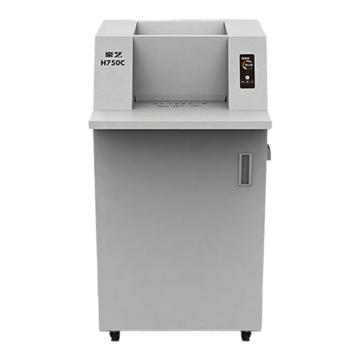 豪艺/HOOYE 碎纸机，H750C 3.9*33mm/50张/120L/碎卡碎光盘/120分钟/金属外壳 售卖规格：1台