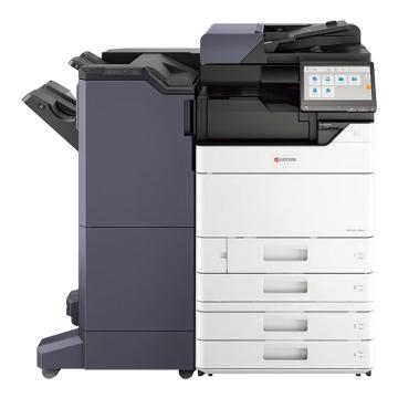 京瓷 复印机，TASKalfa 3554ci W-3 W+DP-7140W（自动输稿器50张）+PF-7140 W双纸盒+DF-7140W（4000张鞍式装订器） 售卖规格：1台