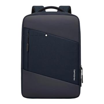 新秀丽/Samsonite 双肩包，BT6*11001 蓝色 织物+PU革 容量21.5L 290*420*140mm 售卖规格：1个