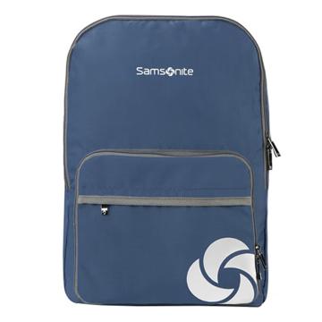 新秀丽/Samsonite 折叠双肩包，674*41017 蓝色 聚酯面料 容量26L 305*345*190mm 售卖规格：1个