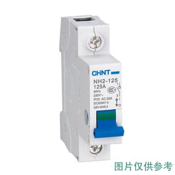 正泰/CHINT NH2隔离开关，NH2-125 1P 32A(R) 售卖规格：1个