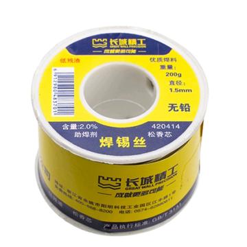 长城精工 无铅焊锡丝，420414 200g,￠1.5mm 售卖规格：1卷