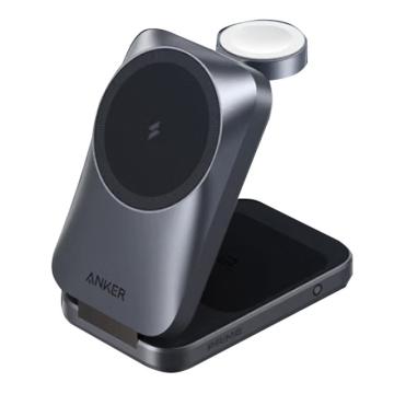 安克/Anker 真25W三合一磁吸无线快充电器（苹果专用），B25N1 售卖规格：1个