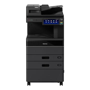 东芝/TOSHIBA 多功能彩色复合机，FC-5525AC 同步输稿器+ 双面器+双纸盒+工作台 A3网络双面打印复印扫描 售卖规格：1台