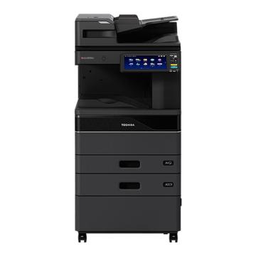 东芝/TOSHIBA 多功能彩色复合机，FC-6525AC 同步输稿器+双面器+双纸盒+ 工作台 A3网络双面打印复印扫描 售卖规格：1台
