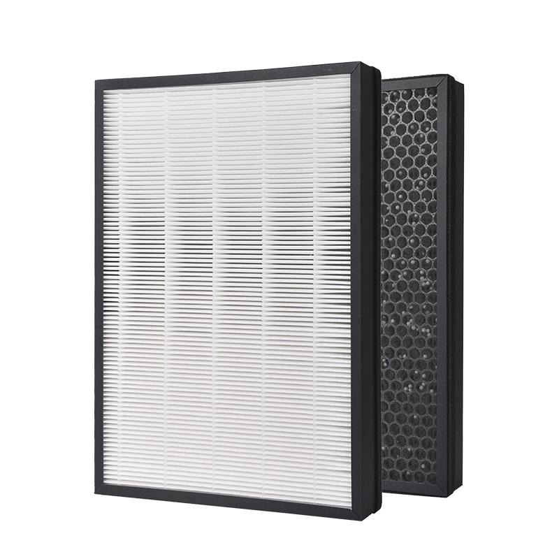 Lan'sir 空气净化器滤网，适配 AIRX KJ800G-A8 400×276×60mm 售卖规格：2个/包