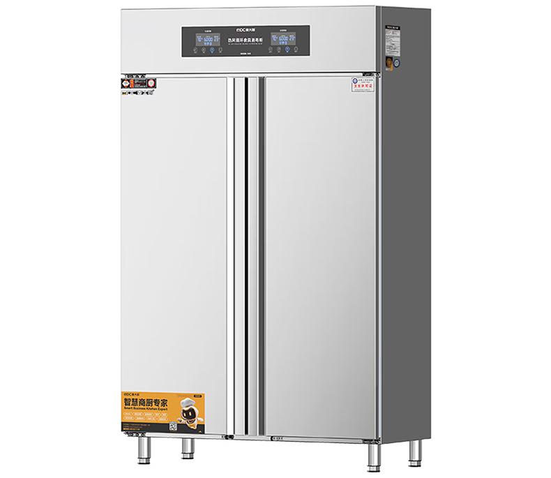 麦大厨 5层双门双控热风循环高温消毒柜不锈钢门，RTP910-5C 220V 售卖规格：1台