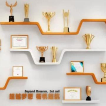 厂闰坦 荣誉装饰面板墙，壁挂异形造型成套 售卖规格：1套