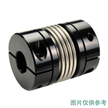 Ruland MBC-波纹管联轴器，夹紧式，公制，铝合金，MBC25-7-7-A 售卖规格：1个