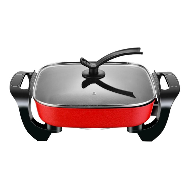 翰乐 家用电火锅4.5L，CT-D01 大火力1500W、五档控温、不易粘锅 售卖规格：1台