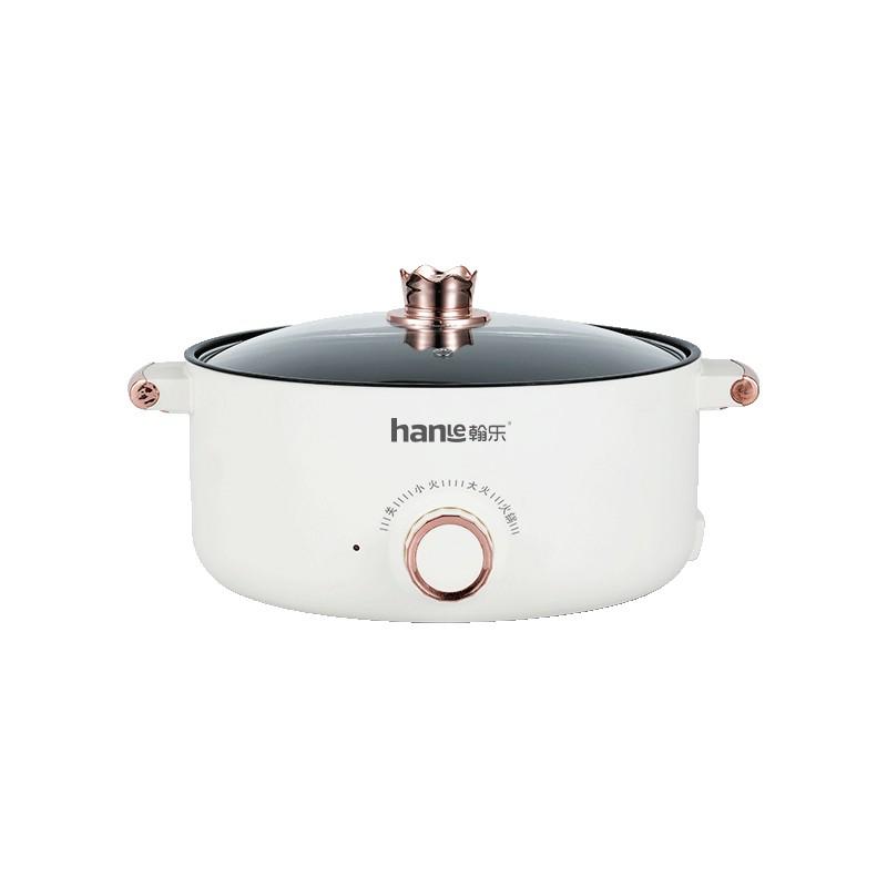 翰乐 多功能电煮锅6L，ES-131A 32cm 大容量|1350W 售卖规格：1件