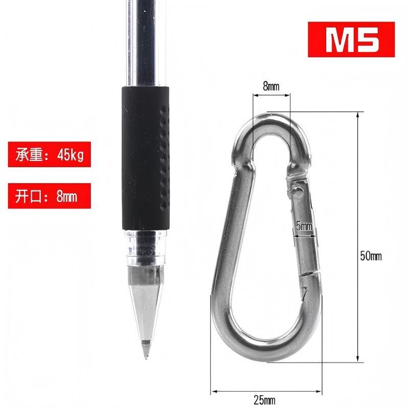 牛利 不锈钢弹簧扣，M5*50 M5*50 售卖规格：1个