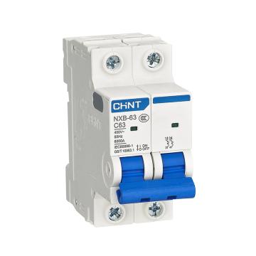 正泰/CHINT 断路器，NXB-63_2P_C6 售卖规格：1个