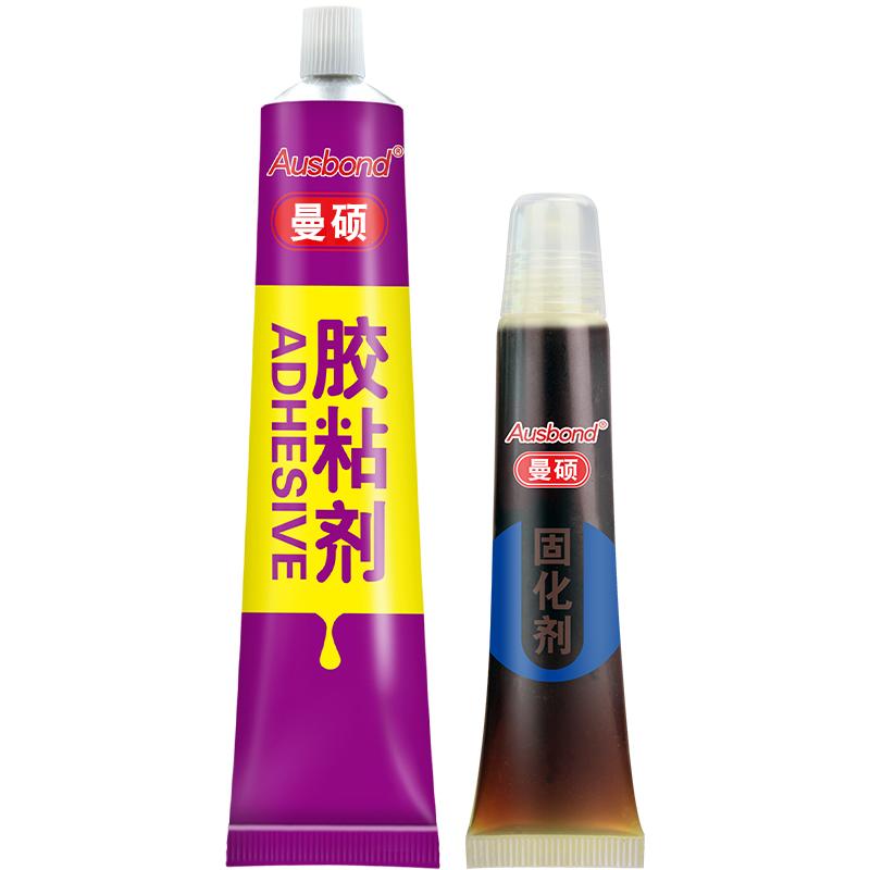 奥斯邦/Ausbond 粘金属陶瓷塑料木材石材玻璃树脂胶万能AB胶，504 售卖规格：60克/组