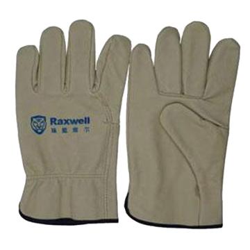 Raxwell 优质猪皮全皮手套，RW2501 12副/袋 售卖规格：1双