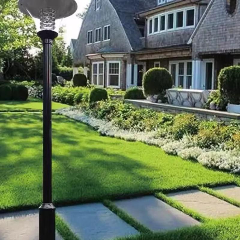 型木匠 led庭院灯景观灯户外3米小区路灯灯头花园草坪公园防水高杆灯灯罩，3米 灯杆（不含灯头） 售卖规格：1根