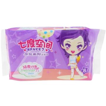 七度空间/Space7 卫生巾，QSC7808 售卖规格：1包