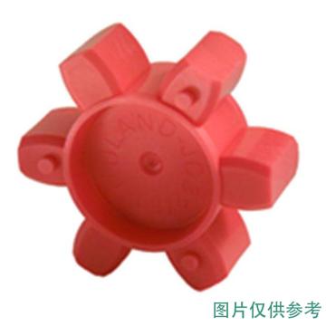 西普力 GM梅花型联轴器弹性缓冲垫，GM19，红色 售卖规格：1个