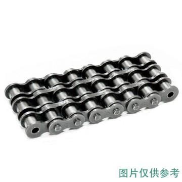 恒久链条/CHJC 三排碳钢链条，B系列链条链号06B-3 06B-3-2m 售卖规格：1根