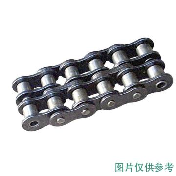 恒久链条/CHJC 双排碳钢链条，B系列链条链号28B-2 28B-2-3m 售卖规格：1根